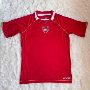 Arsenal Officially Licensed Red Short Sleeve Soccer Jersey Youth XL